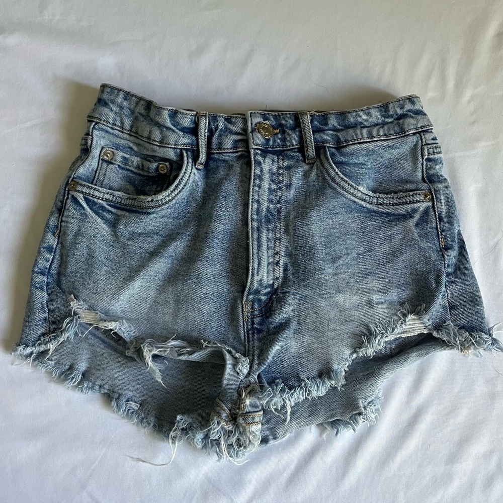 Zara Cutoff Denim Shorts